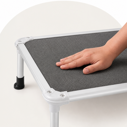 Chew-Proof Aluminum Frame Elevated Dog Bed (Indoor/Outdoor)