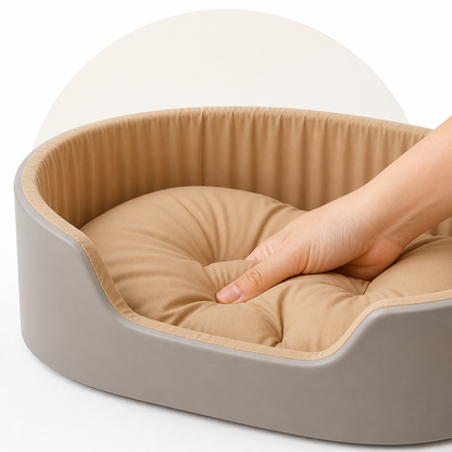 Four Seasons Thick Polyester Dog Bed