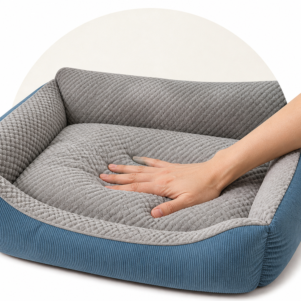 Plush High-Back & Thick Padding Pet Sofa Bed
