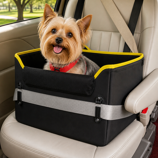 Patent Safe Buckles & Clip-On Leash Booster Seat