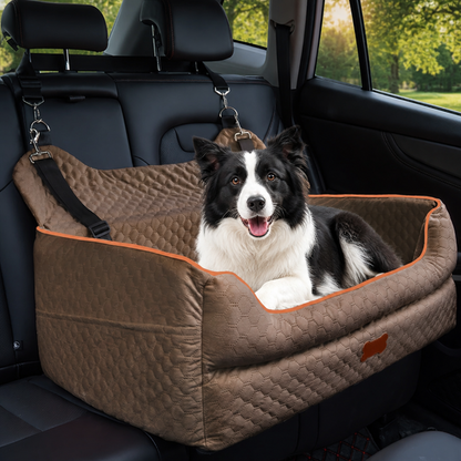 Thick Padded Dog Booster Seat (Removable & Washable Cover)