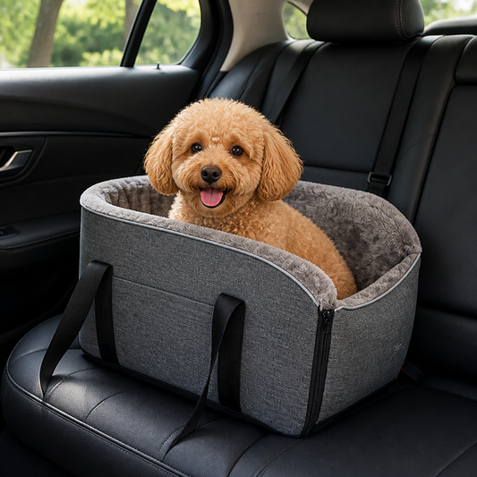 Buckle-Secure & Portable Polyester Pet Car Seat