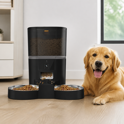 Built-In Camera & Portion-Control Automatic Feeder (4L)