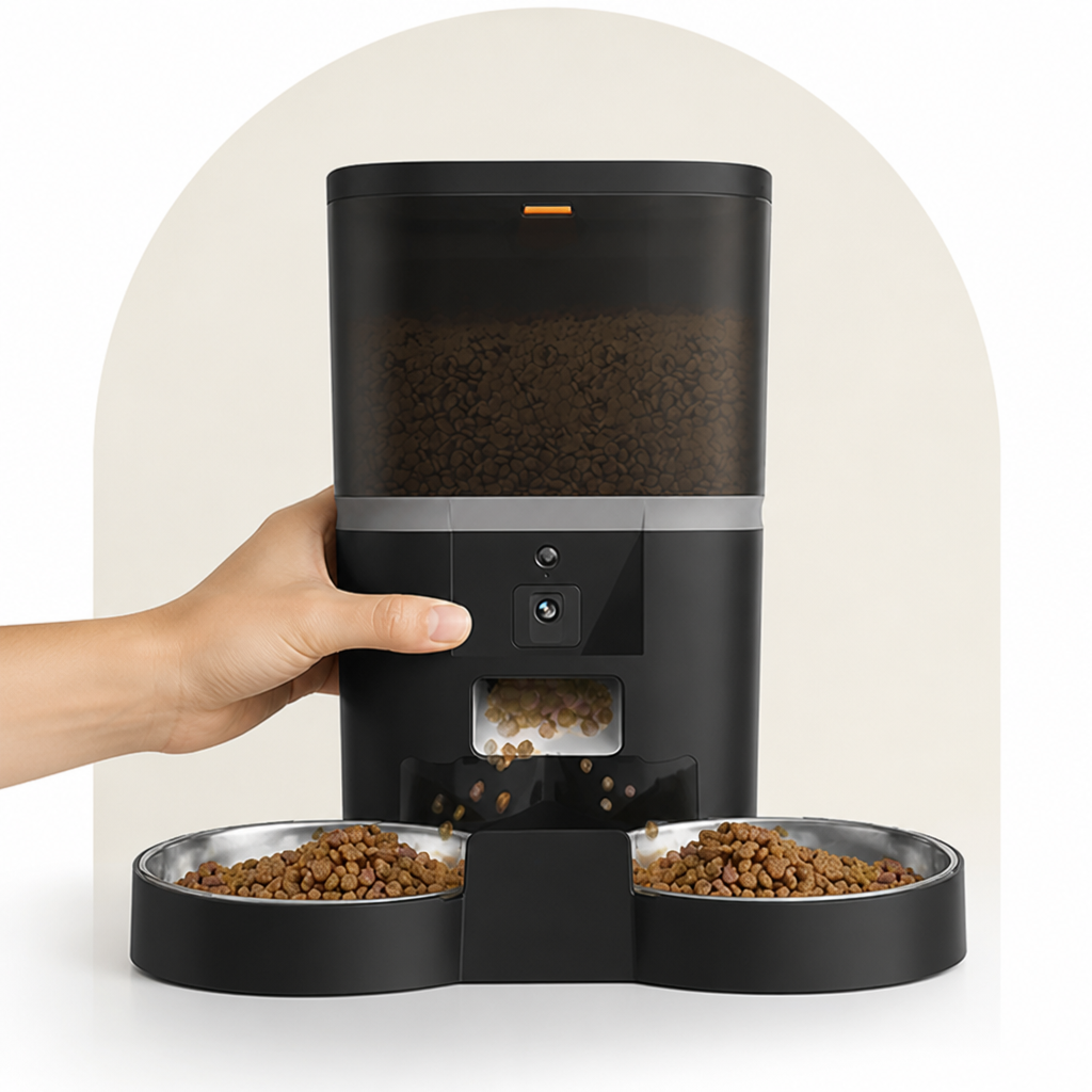 Built-In Camera & Portion-Control Automatic Feeder (4L)
