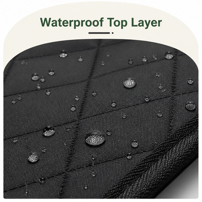 Detachable Hard-Bottom & Waterproof Back Seat Extender