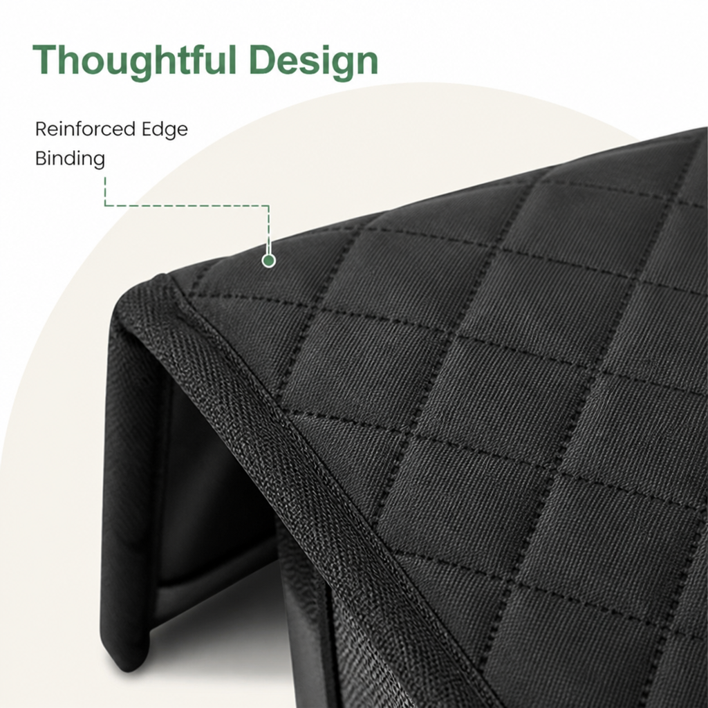 Detachable Hard-Bottom & Waterproof Back Seat Extender