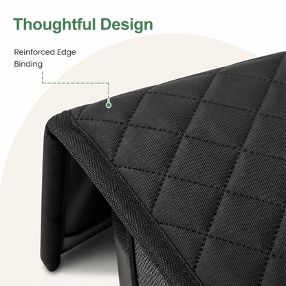 Detachable Hard-Bottom & Waterproof Back Seat Extender