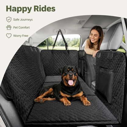 Detachable Hard-Bottom & Waterproof Back Seat Extender