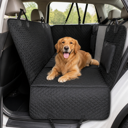 Detachable Hard-Bottom & Waterproof Back Seat Extender