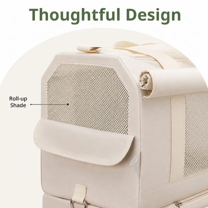 Double-Decker Convertible Wheeled Travel Carrier