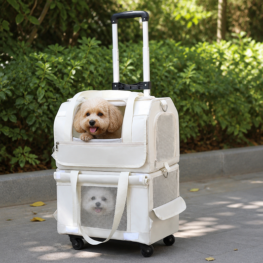 Double-Decker Convertible Wheeled Travel Carrier