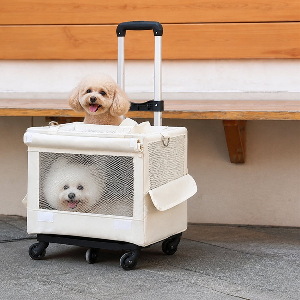 Double-Decker Convertible Wheeled Travel Carrier