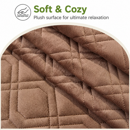 Geometric Scratch & Stain-Resistant Sofa Cover (L-Shaped)