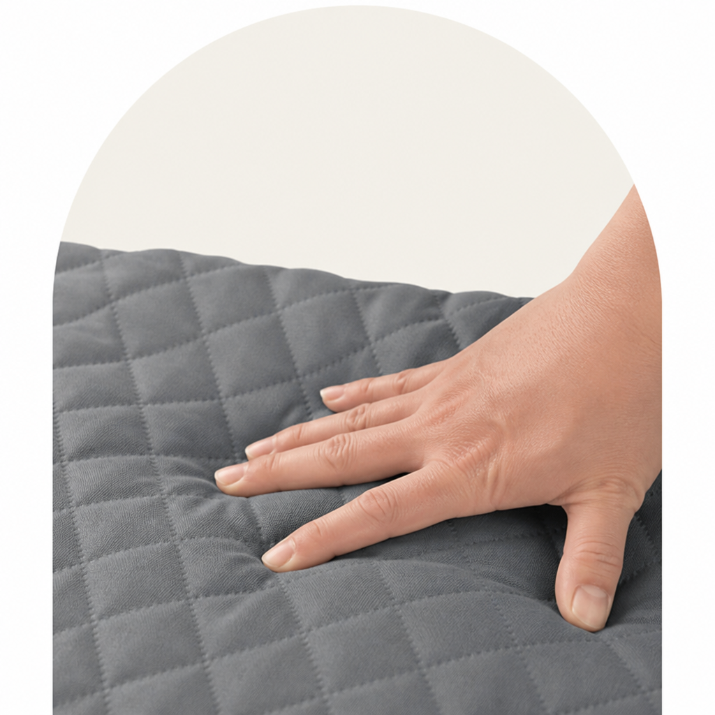 Heavy-Duty 600D Oxford Waterproof & Non-Slip Back Seat Cover (Zippered Seat Access)