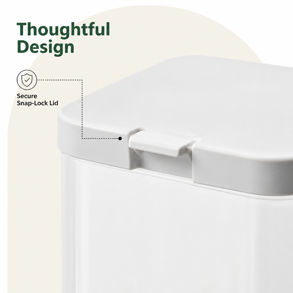 Large-Capacity Gravity Pet Feeder & Waterer