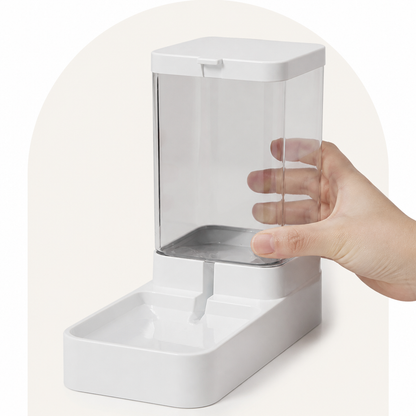 Large-Capacity Gravity Pet Feeder & Waterer