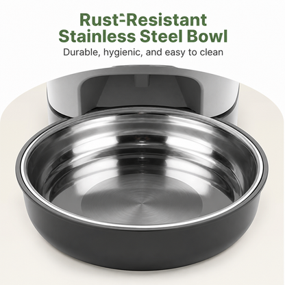 Programmable Portion Control & Infrared Anti-Overflow Pet Feeder