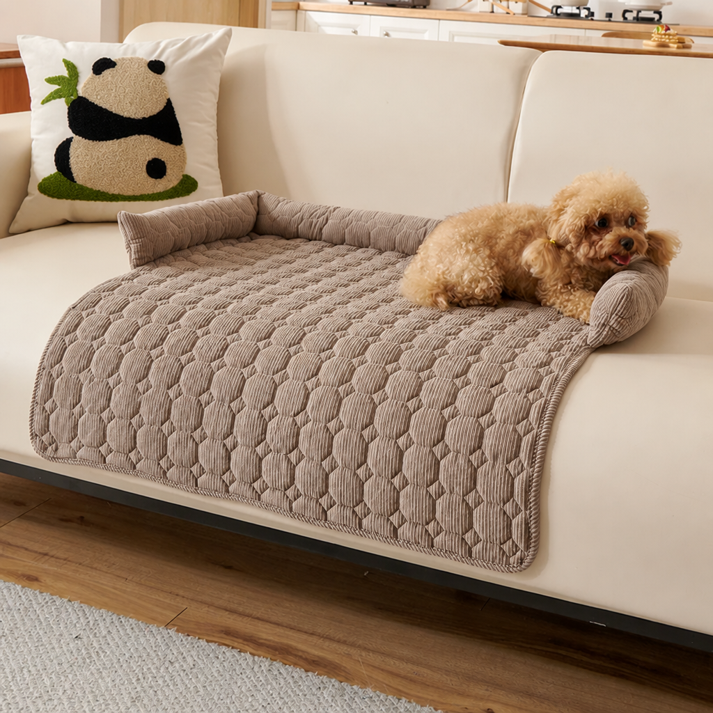 Quilted Water-Resistant & Non-Slip Seat Protector (75x75 cm)