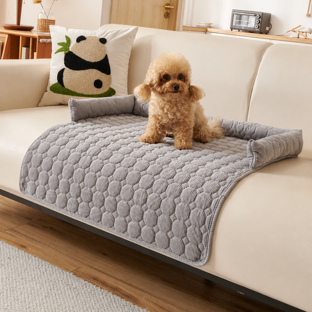 Quilted Water-Resistant & Non-Slip Seat Protector (75x75 cm)