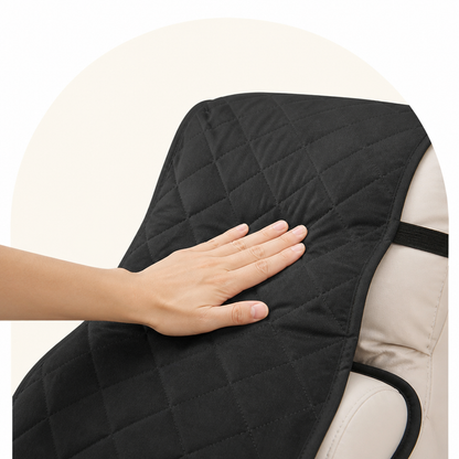 Quilted Waterproof & Anti-Slip Recliner Cover (Side Pockets)