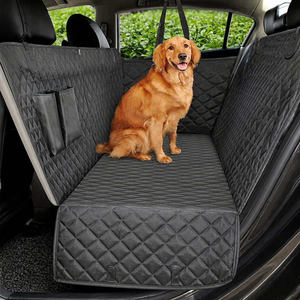 Waterproof 600D Oxford & Non-Slip Car Seat Cover (Convertible Hammock)