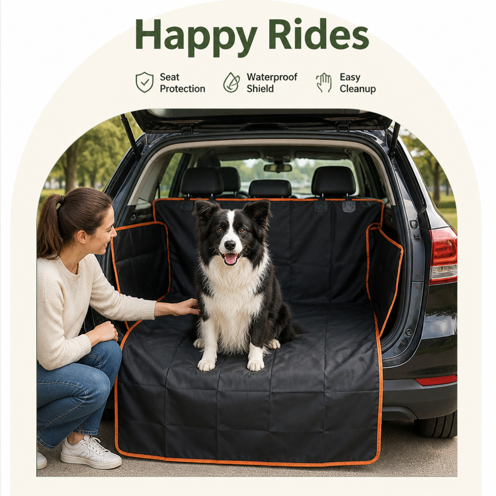 Waterproof Easy-Install Hammock Car Seat Cover (Rear Seat)