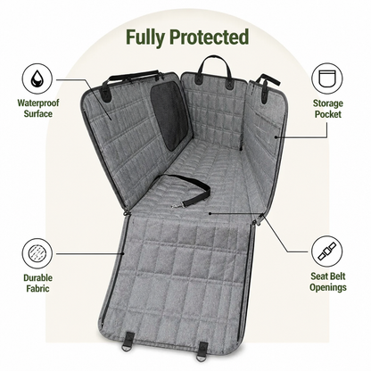 Waterproof Hammock Dog Car Seat Cover