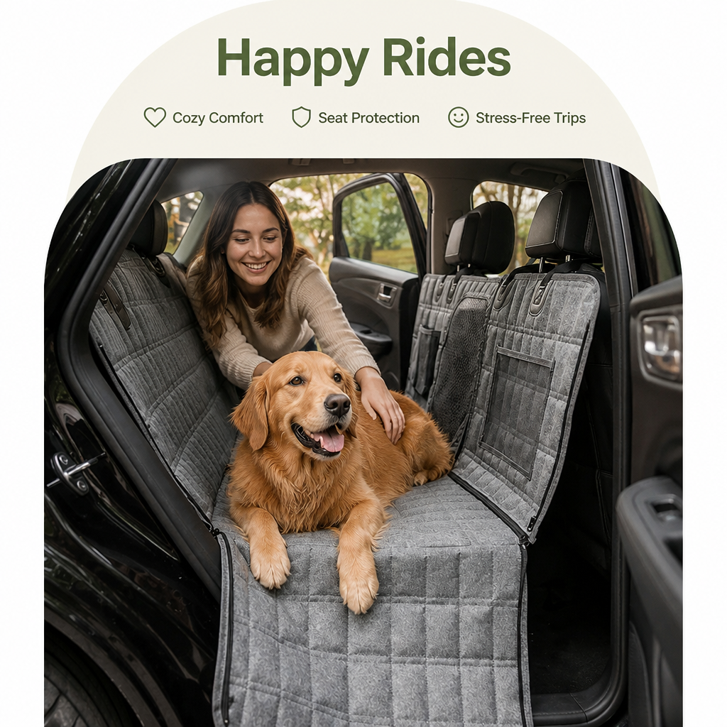 Waterproof Hammock Dog Car Seat Cover