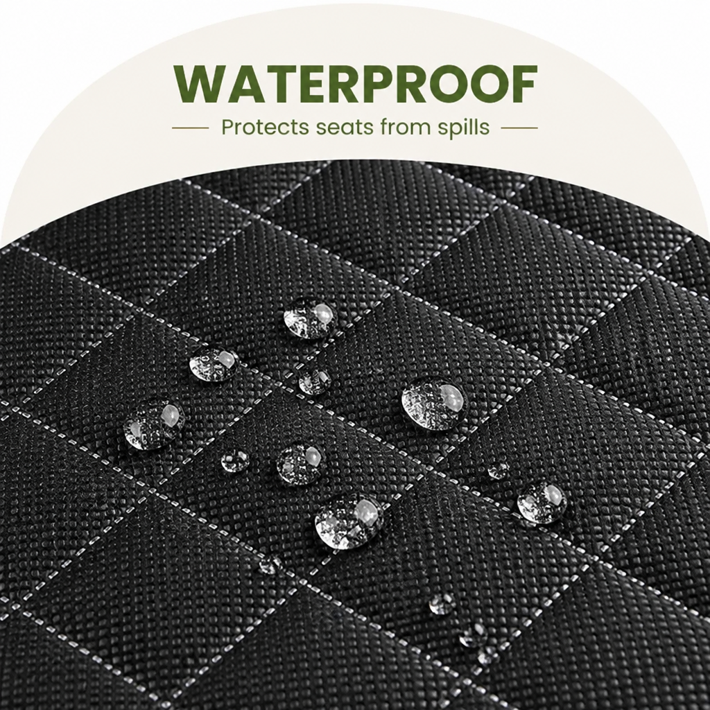 Waterproof Hammock Dog Car Seat Cover (Machine-Washable)