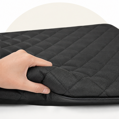 Waterproof Hard-Bottom Car Seat Extender (Removable & Washable)