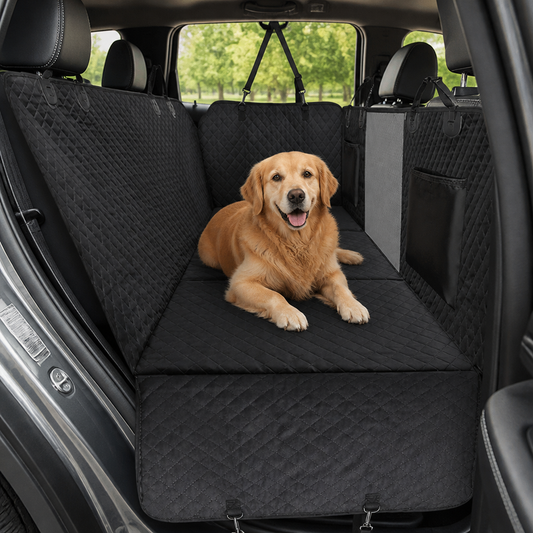 Waterproof Hard-Bottom Car Seat Extender (Removable & Washable)
