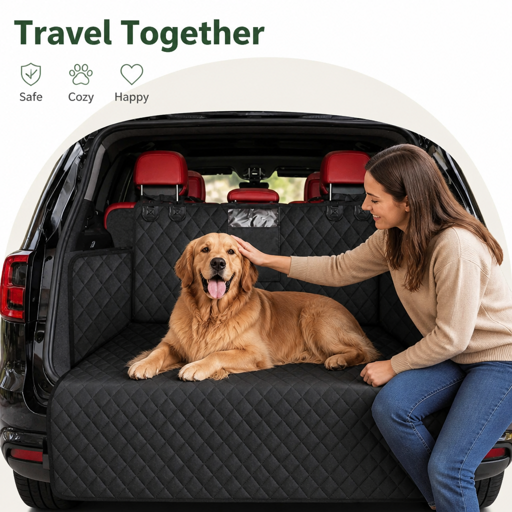 Waterproof Heavy-Duty Oxford SUV Cargo Cover (Foldable)