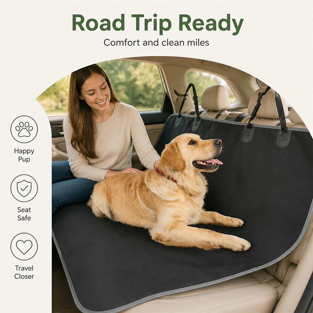 Waterproof Oxford & Non-Slip Car Seat Cover