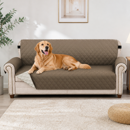 Waterproof Quilted & Non-Slip Sofa Cover (Fitted)