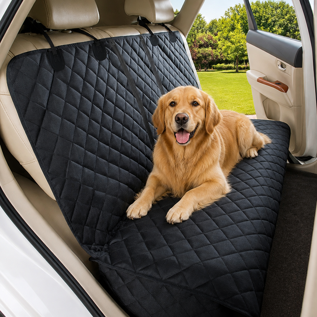 Waterproof Quilted Oxford Non-Slip Car Seat Cover