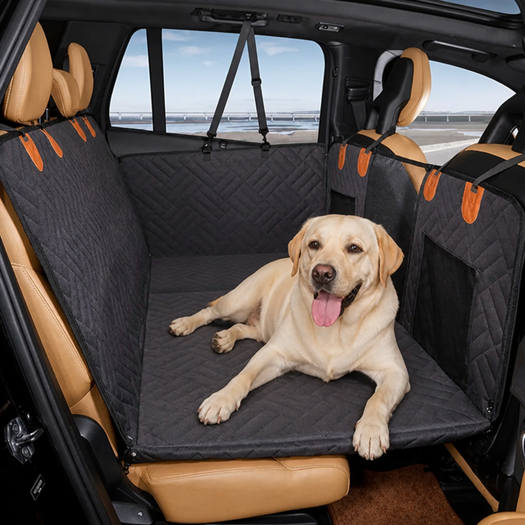 Waterproof & Scratch-Proof Hammock Car Seat Cover (Removable)