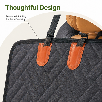 Waterproof & Scratch-Proof Hammock Car Seat Cover (Removable)