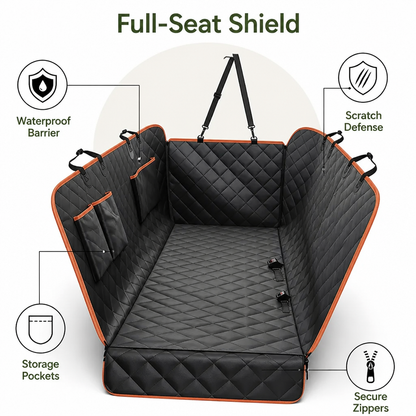 Waterproof & Scratch-Resistant Hammock-Style Car Seat Cover