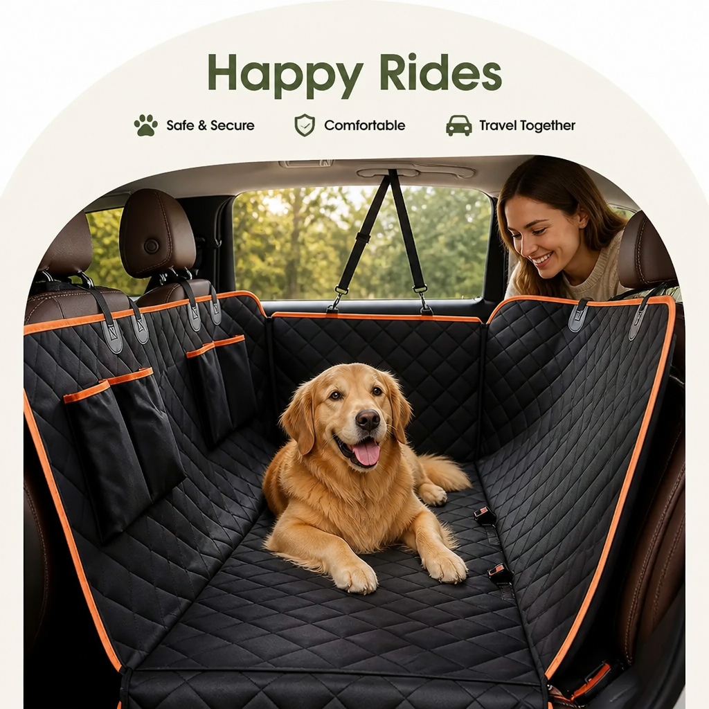 Waterproof & Scratch-Resistant Hammock-Style Car Seat Cover