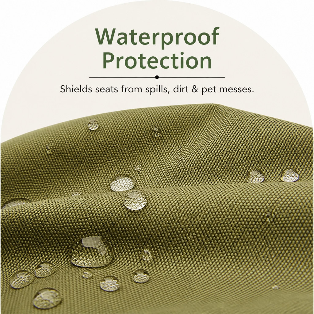 Waterproof & Washable Non-Slip Car Seat Cover (Hammock)