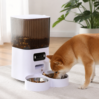 WiFi & Camera Automatic Pet Feeder (5L Hopper)