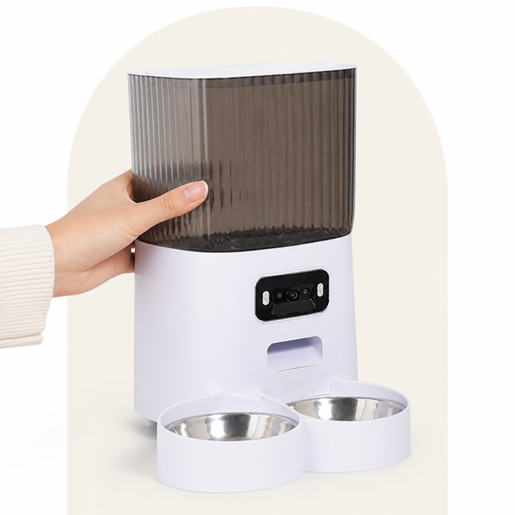 WiFi & Camera Automatic Pet Feeder (5L Hopper)