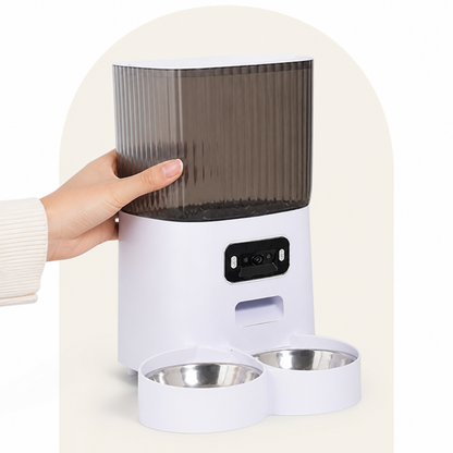 WiFi & Camera Automatic Pet Feeder (5L Hopper)