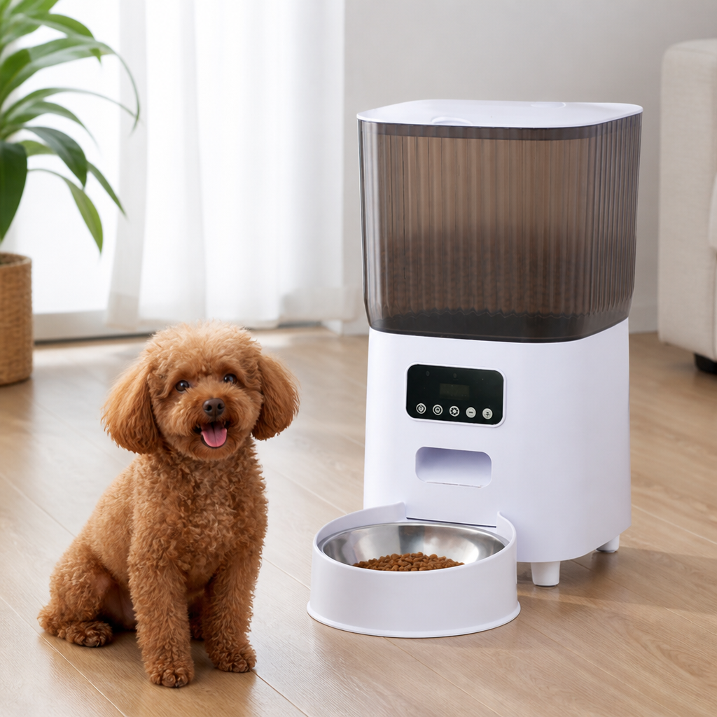 WiFi & Camera Automatic Pet Feeder (5L Hopper)