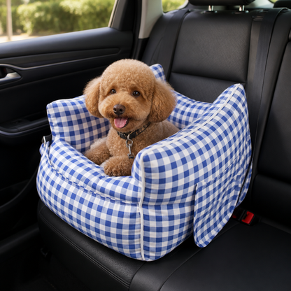 Breathable Polyester Travel Carrier (Safety Hook & Car Seat Fit)