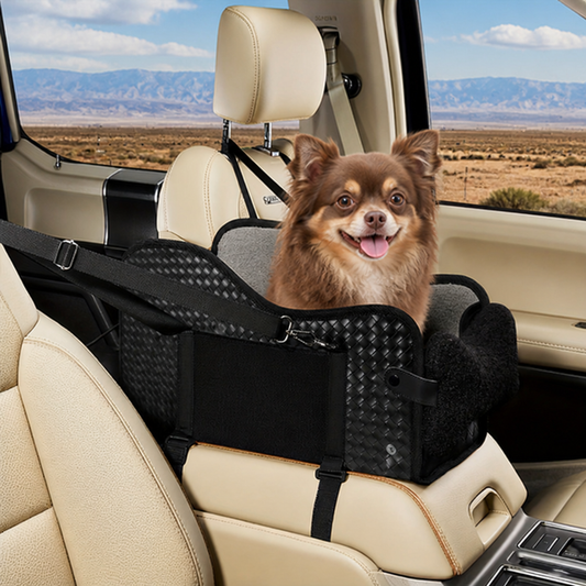 Breathable Mesh & Cushion Center Console Booster Seat