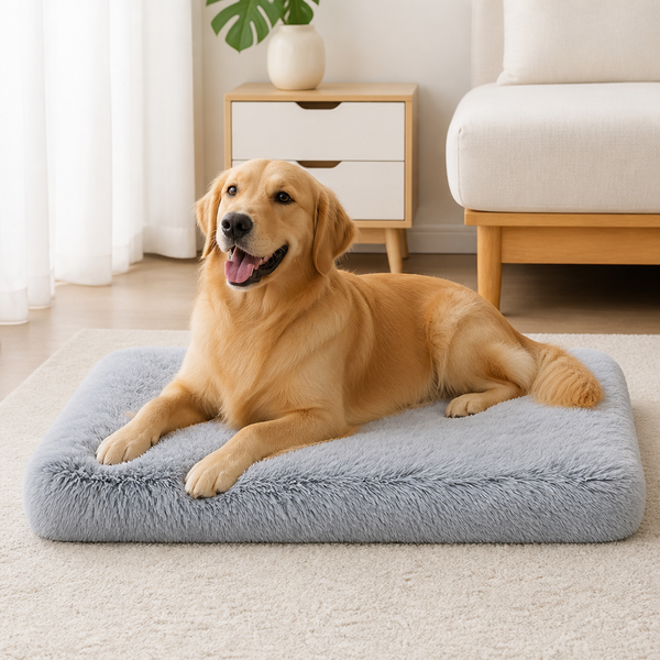 Cozy Plush & Detachable Cover Dog Bed