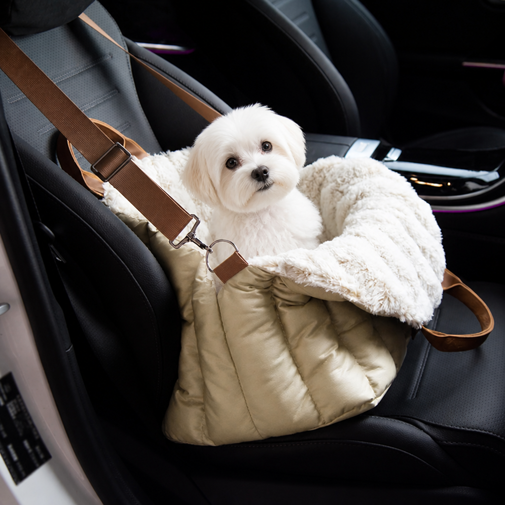 Plush Fleece Car Seat & Travel Carrier