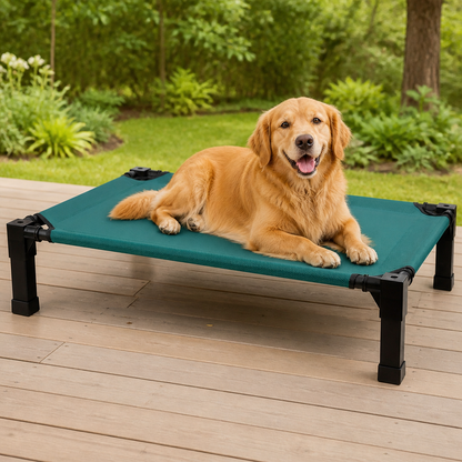 Elevated Washable Breathable Mesh Dog Bed