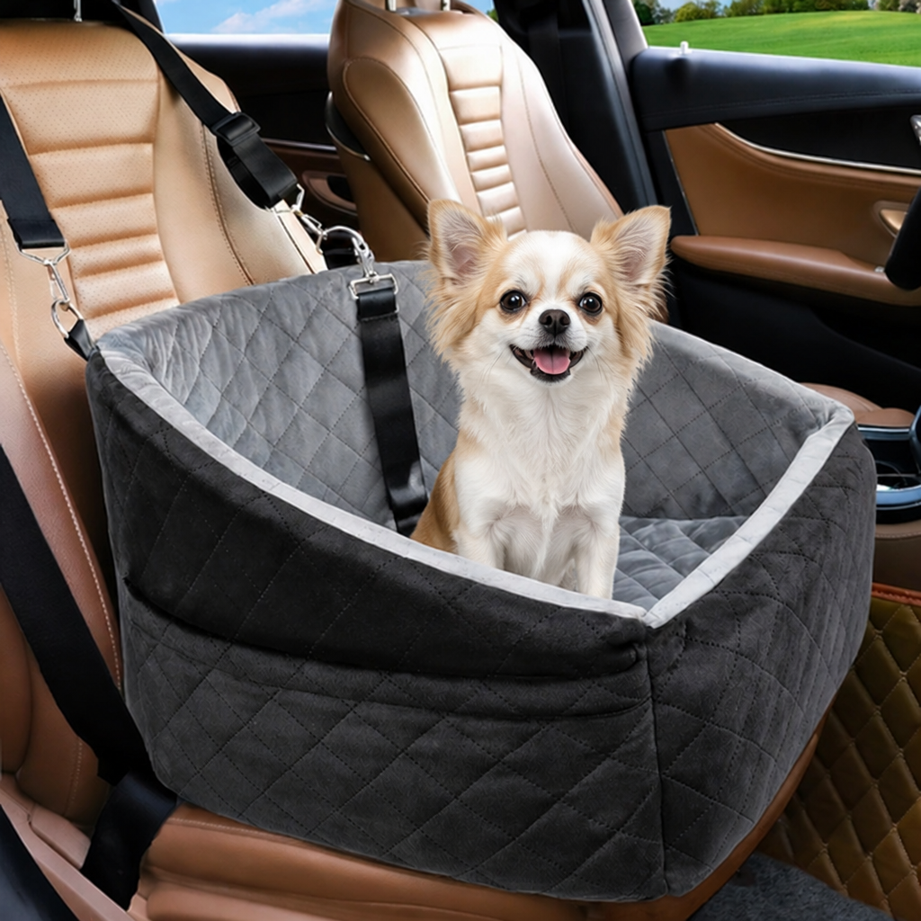 Detachable & Washable Safety Belt Car Booster Seat